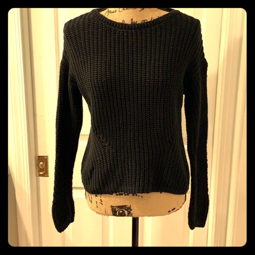 Gap Black Knit Sweater